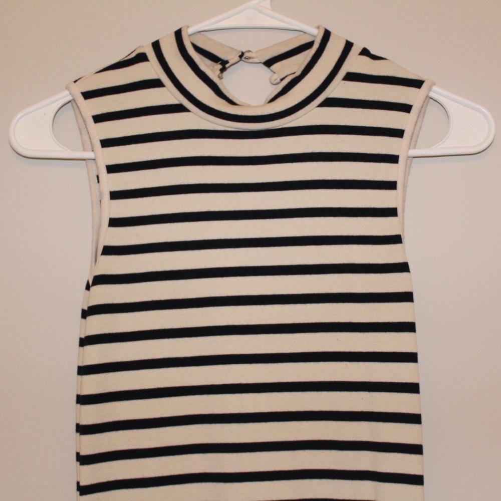 High Neck Long Bodycon Dress